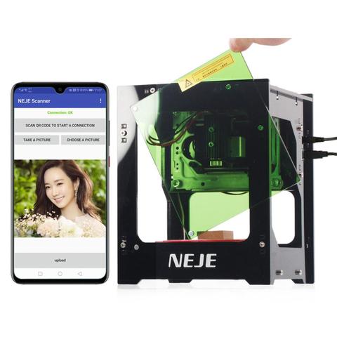 NEJE 3000mW laser engraver 445nm Wood Router Desktop Laser Printer Cutting Machine with NEJE Scanner wireless DIY Creation ► Photo 1/6