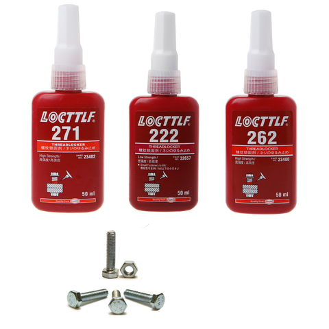 222/262/271 Thread Locker Adhesive Sealant Glue Locktite Prevent Oxidation Screw Use 50ML RC Parts ► Photo 1/5
