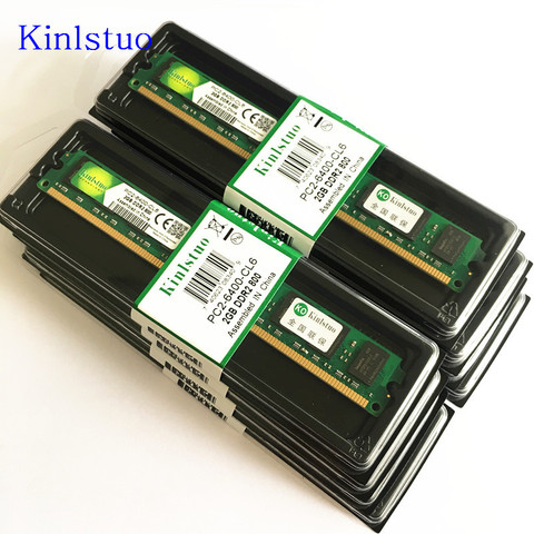 Kinlstuo New Desktop memory DDR2 533 667 800 Mhz - 1Gb 2Gb 4Gb / Memoria Ram ddr2 4gb 800Mhz memory PC2 For AMD and  INTEL ► Photo 1/6
