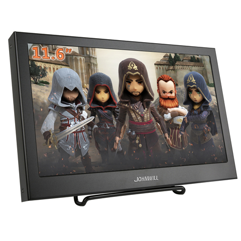 11.6 Inch 1920X1080 IPS LCD Portable Display with VGA/HDMI Interface 10.1 Inch Computer Gaming Monitor PC for PS3/PS4/XBOx360 ► Photo 1/6