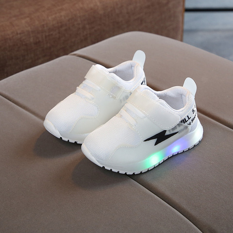 Children's Led Shoes Boys Girls Lighted Sneakers Glowing Shoes for Kid Sneakers Boys Baby Sneakers with Luminous Sole Size 21-30 ► Photo 1/4