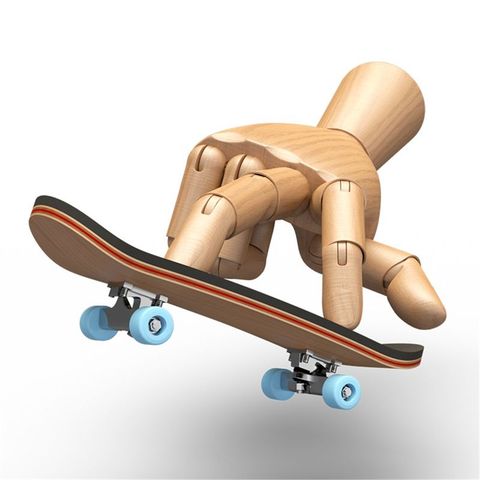 Finger SkateBoard Wooden Fingerboard Toy Professional Stents Finger Skate Set Novelty Children Christmas Gift ► Photo 1/6