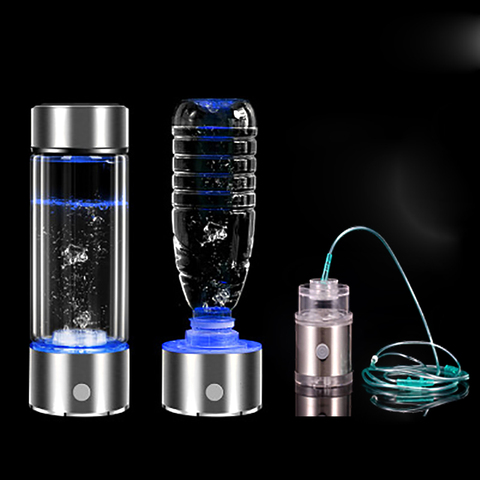 SPE/PEM Portable Hydrogen Generator Water Filter Ionizer Pure H2 Rich Hydrogen alkaline Bottle Electrolysis Drink Hydrogen ► Photo 1/6