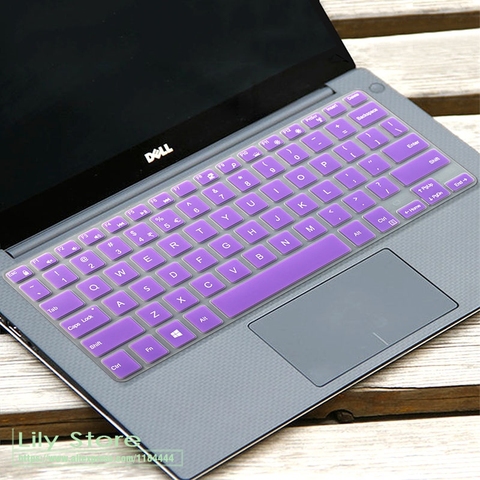 Silicone Keyboard Cover Protector For Dell Latitude 5285  5290 2-in-1  tablet laptop ► Photo 1/6