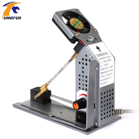 Temperature Adjustment Electro-Thermal Cutting Machine Cutting Tool Nylon Satin Heating Ribbon Cutting Machine ► Photo 1/6