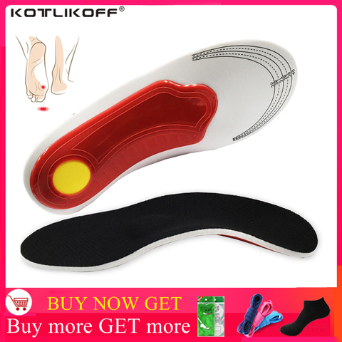 Orthotic Insole Flatfoot Arch Support Orthopedic Insoles To Ease The Pressure Of Air Movement Damping Cushion Padding Insole ► Photo 1/6