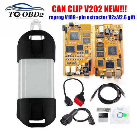 CAN Clip For Renault V177 Latest Renault Diagnostic Tool Multi-languages