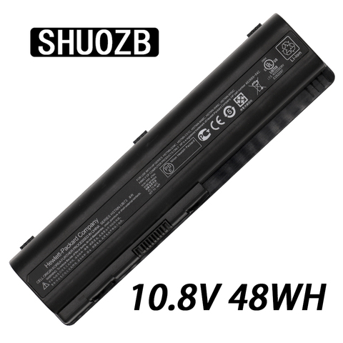 Laptop Battery HSTNN-UB73 HSTNN-XB72 HSTNN-XB73 10.8V 48Wh for HP Pavilion DV4 DV5 DV6 G71 G50 G60 G61 G70 DV6 DV5T HDX16 SHUOZB ► Photo 1/6