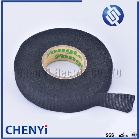 1 piece 15m*19mm Dustproof Heat-resistant Wiring Harness Tape Looms Wiring Harness Cloth Fabric Tapes Adhesive Cable Protection ► Photo 1/6