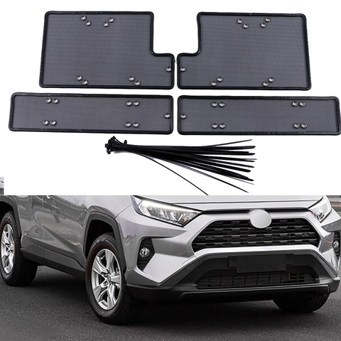 Accessories Front Grille Insect Net Screening Insert Mesh Decoration Protection Covers Trim For Toyota RAV4 RAV-4 XA50 2022 ► Photo 1/6