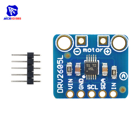 diymore DRV2605L Haptic Motor Driver Module Buzzer Vibration Motor Controller Board Development Tools for Arduino DC 2 -5V ► Photo 1/6