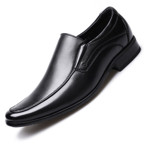 Mazefeng Classic Business Men's Dress Shoes Fashion Elegant Formal Wedding Shoes Men Slip On Office Oxford Shoes For Men 2022 ► Photo 1/6
