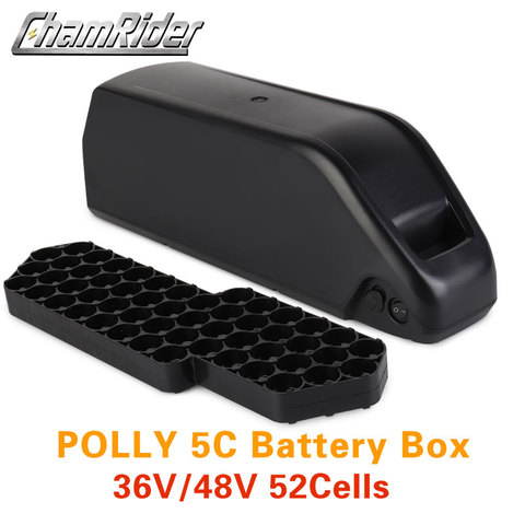 Battery Box Battery Case Polly 5C Down Tube Downtube E-bike Electric Bike Battery Housing  Nickle Strips 21700 cells ► Photo 1/6