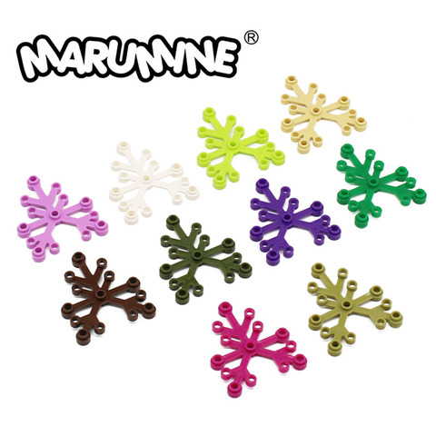 Marumine 30PCS Blocks Flower Tree Parts City Building Compatible 2417 Classic Bricks Construction Educational Toys ► Photo 1/6