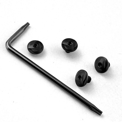 4PCS CNC machined Stainless Steel Screws w/ T8 Torx Key Wrench Tool Kit For beretta 92FS M9 Grips Repair Tool parts Replacement ► Photo 1/5
