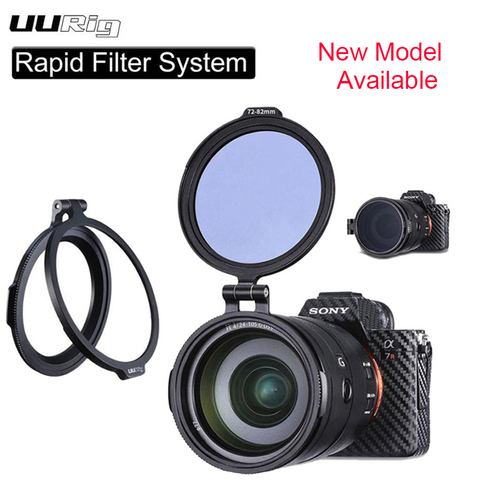 NEW UURig RFS ND Filter Rapid Filter System Quick Release Flip Bracket Lens Flip Mount for Sony Nikon DSLR Camera Accessories ► Photo 1/6