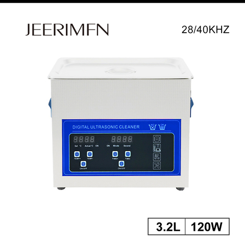 3.2L Digital Ultrasonic Cleaner Bath MotherBoard Metal Mold DPF Oil Parts Ultrasound Washing Cleaning Machine 120W Tank 3L ► Photo 1/6