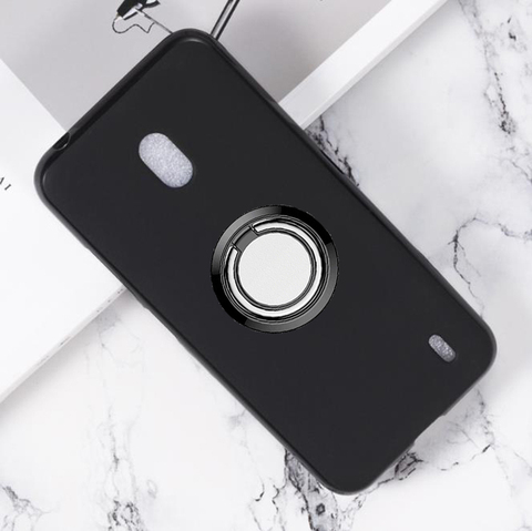 for Nokia 5.3 2.3 C1 C2 2.2 6.1 7 5.1 plus X5 X6 3.1 4.2 1.3 5 6.2 7.2 3.2 8 6 Back Ring Holder Bracket Cover Soft Silicone Case ► Photo 1/6