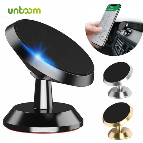 Untoom Car Phone Holder Magnetic Universal Magnet Phone Mount for iPhone X Xs Max Samsung in Car Mobile Cell Phone Holder Stand ► Photo 1/6