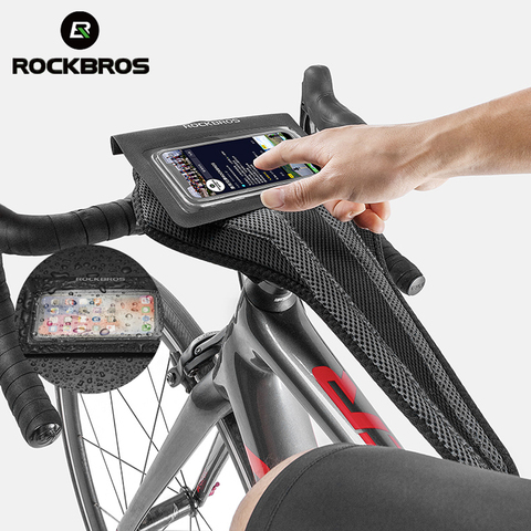 ROCKBROS Bicycle Sweatband Cycling Trainer Sweat-proof Triangle Absorbing Sweat Net Rapid Quickly Dry MTB Road Bike Accessories ► Photo 1/6