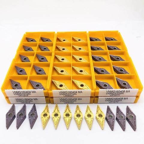 VNMG160408 VNMG160404 UE6020 VP15TF US735 External turning tool carbide insert CNC machine tool metal turning tool VNMG insert ► Photo 1/6