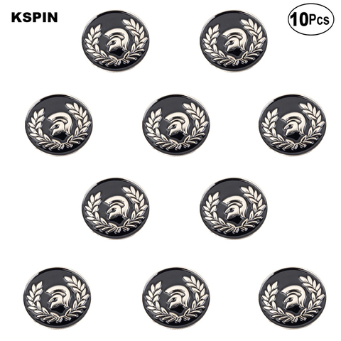 Trojan Helmet Fast  Lapel Pin Flag badge Brooch Pins Badges 10Pcs a Lot ► Photo 1/6
