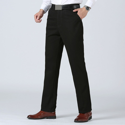 MRMT 2022 Brand Spring and Summer Men's Trousers Middle-aged and Old Leisure Pants for Male Loose Straight Cotton Trouse ► Photo 1/5