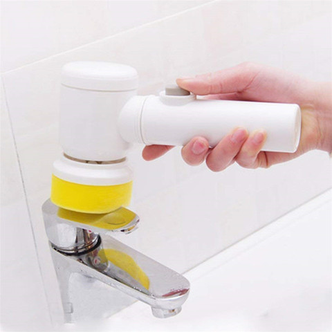 5 In 1 Multifunctional Magic Electric Cleaning Brush Bathroom Scrubber Kitchen Bathtub Pratical Cleaner Window Brush Cleaner ► Photo 1/6