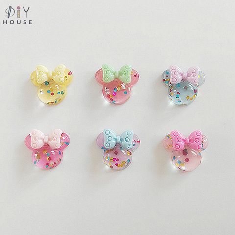 10/20/30Pcs Glitter Mouse Bows Flat Back Planar Resin Color DIY Craft  Supplies Phone Shell Jewelry Ornaments Hair Accessories - Price history &  Review | AliExpress Seller - DIYhouse Handmade Accessories Store |  