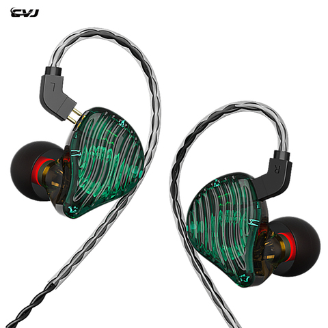 CVJ CSE 1BA 1DD In Ear Earphone Hybrid Driver Monitor HIFI Earphone With 2PIN Replaced Cable EDX CSN ZST X  ZSN PRO X C12 M10 ► Photo 1/6