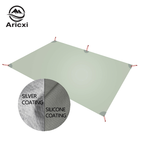 2022 Aricxi Ultralight  Camping Mat with Sun protection layer Tarp Lightweight Multifunction MINI Sun Shelter ► Photo 1/4