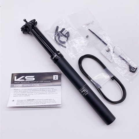 KS KindShock with remote control Mountain dropper seat post 30.9/31.6mm 100mm EXA  bicycle seatpost KS Eten-i/Eten-R ► Photo 1/6