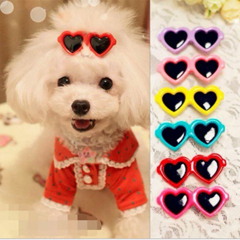 New Hot 1pc Lovely Glasses Cat Pet Products Eye-wear Sunglasses For Small Dog Cat Pet Photos Props Accessories Pet Products ► Photo 1/6