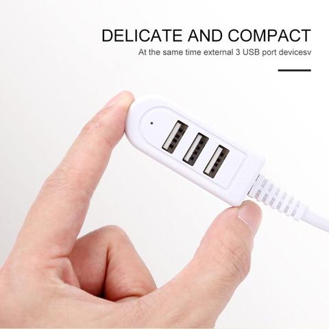 Usb Splitter One For Three 3A Charger Converter Extension Cable Line Expansion Multi-port Hub ► Photo 1/6