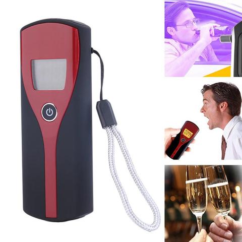 Alcohol Tester Quick Response and Resume Universal Professional Digital LCD Display Alcohol Breath Alert Hot Sell Breath Tester ► Photo 1/6