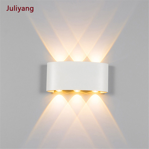 LED outdoor waterproof arched simple villa hotel indoor living room corridor bedroom bedside sconce AC90V-260V ► Photo 1/6