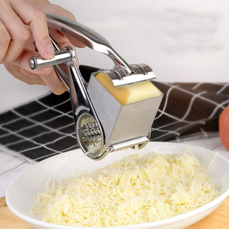 Stainless Steel+PP Cheese Grater Blade Kitchen Gadgets Chocolate Grater DIY  Butter Food Mill Cheese Grater Slicer - AliExpress