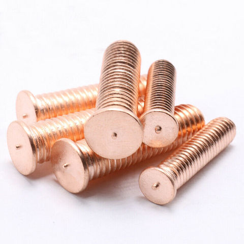 M3 M4 M5 M6 M8 Copper Welding Screw/ Spot Welding Screws /Welding Stud Copper Plating ► Photo 1/1