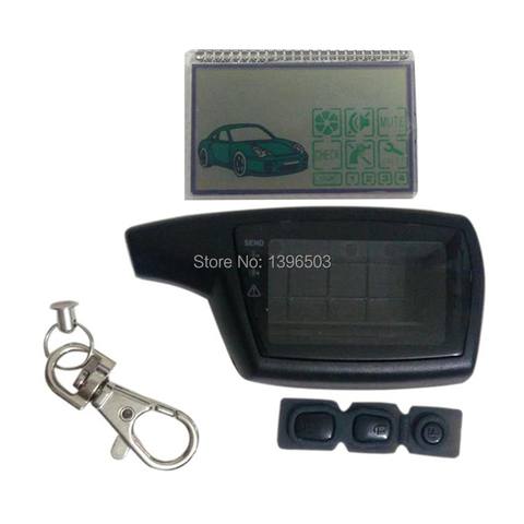 DXL3000 lcd display + Keychain Case for Russia Car Alarm PANDORA DXL3000 Remote Key DXL3100 DXL3170 DXL3210 DXL3250 DXL3290/3500 ► Photo 1/1