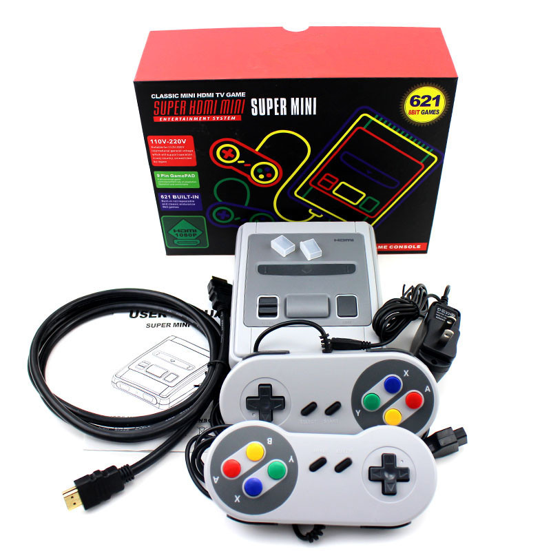 Dropshipping Output Super FOR SNES Retro Classic Video Game Console  Built-in 21 Games Can Save The Games - AliExpress