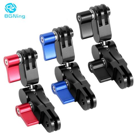 BGNing 360 Degree Rotation Metal Adapters Helmet Adapters Mounts for Gopro for Osmo Action for AKASO EK7000 4K Action Camera ► Photo 1/6