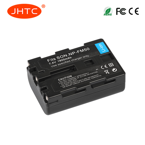 NP-FM50 Camera Battery For Sony NP-FM51 NP-FM30 NP-FM55H DCR-PC101 A100 DCR-PC103 Series DSLR-A100 Batteries FM50 1800mAh ► Photo 1/6