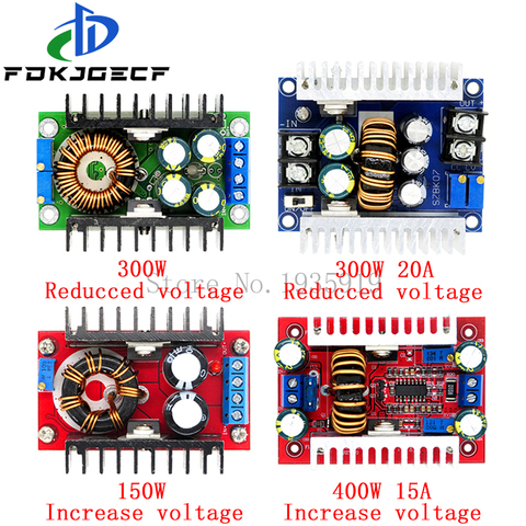 DC-DC 150W /9A 300W / 300W 20A/400W 15A Constant Current LED Driver Boost Converter Step Down Buck Converter Power Supply Module ► Photo 1/5