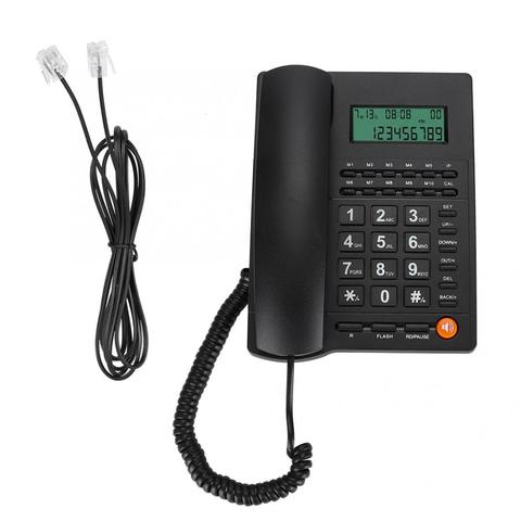 telefone Landline Phone Caller ID Backlight hands-free Telephone Desk Display Number Storage for Home Office Hotel Restaurant ► Photo 1/6