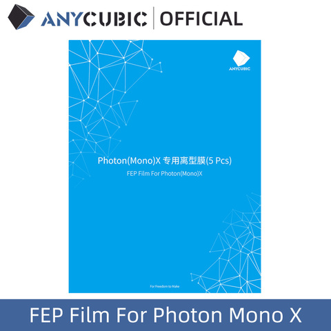 ANYCUBIC 5pcs/Lots FEP Film For Photon Mono X Resin 3D printer 260x175mm SLA/LCD FEP Sheets 0.1-0.15mm FEP Film For 3D Printer ► Photo 1/6