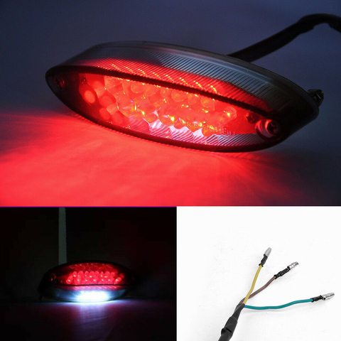 Hot Sale Smoke LED Tail Brake Light For Suzuki ATV LTZ King Quad Runner DR DRZ 650 400 LT ► Photo 1/6