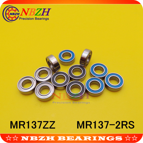 MR137 MR137ZZ MR137RS MR137-2RS SMR137ZZ  SMR137-2RS ZZ RS RZ 2RZ L-1370ZZ Deep Groove Ball Bearings High Quality 7*13*4  mm ► Photo 1/5