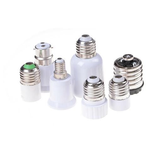 E27 B22 E12 G9 GU10 MR16 E14 E17 E40 G24 2E27 Light Lamp Bulb Socket Base Converter Edison Screw Holder Adapter Converter Socket ► Photo 1/6