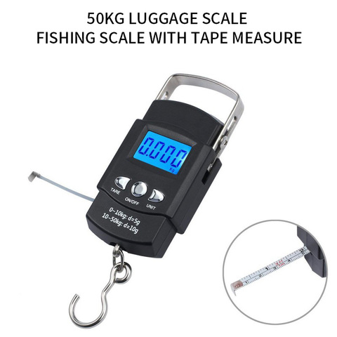 Scale 50kg 10g Hanging Scale Digital Scale  Fishing Scales Digital -  Portable 50kg - Aliexpress