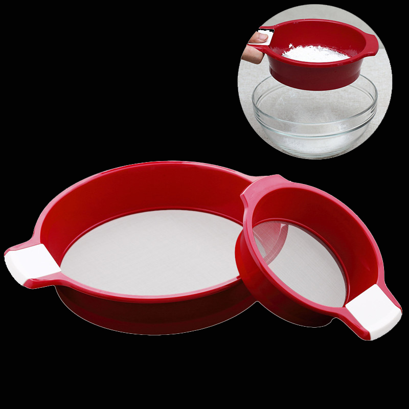 Household Flour Sieve HandHeld Flour Sieve Ultrafine Powder Sieve